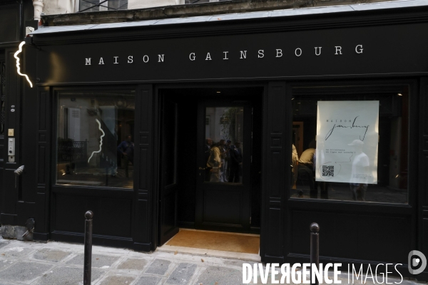 Ouverture de la maison gainsbourg 