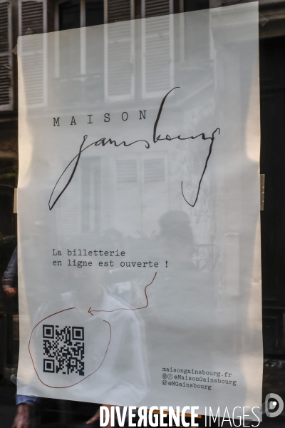 Ouverture de la maison gainsbourg