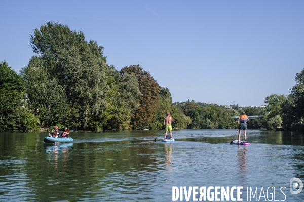 Baignade et activites nautiques dans la Marne