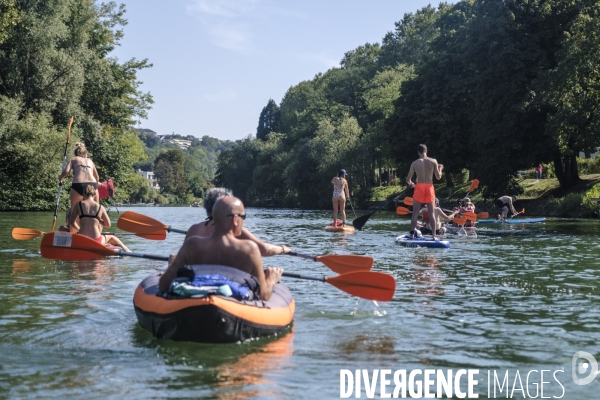 Baignade et activites nautiques dans la Marne