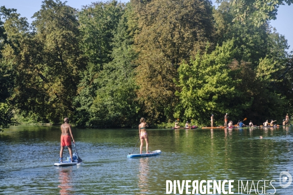 Baignade et activites nautiques dans la Marne