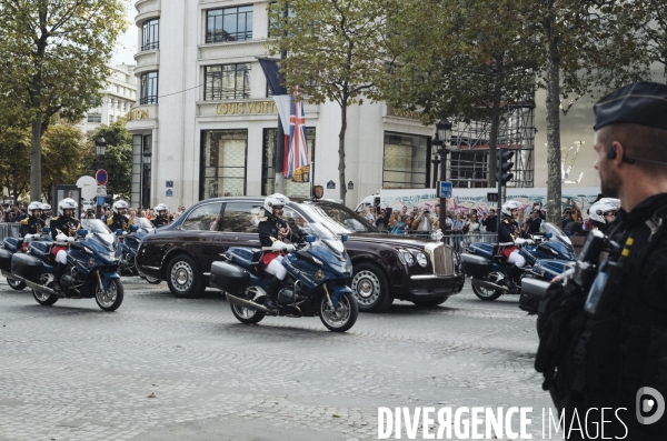 Visite du Roi Charles III à Paris