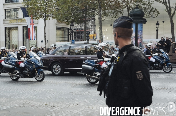 Visite du Roi Charles III à Paris