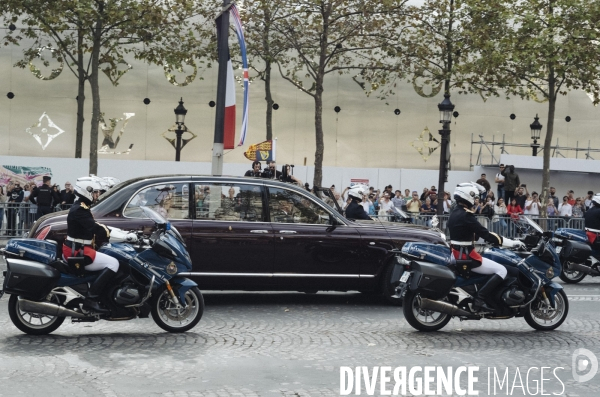Visite du Roi Charles III à Paris