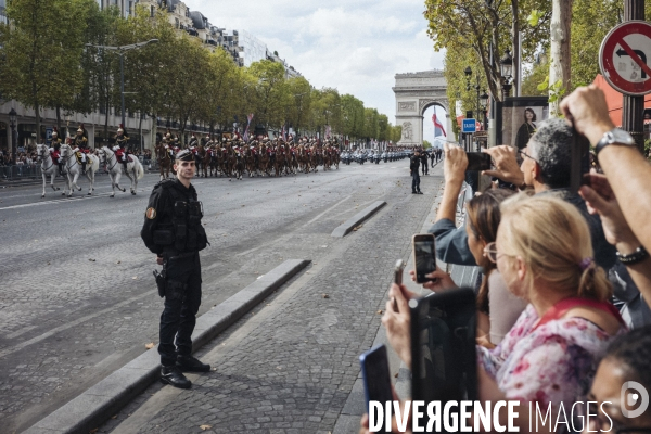 Visite du Roi Charles III à Paris