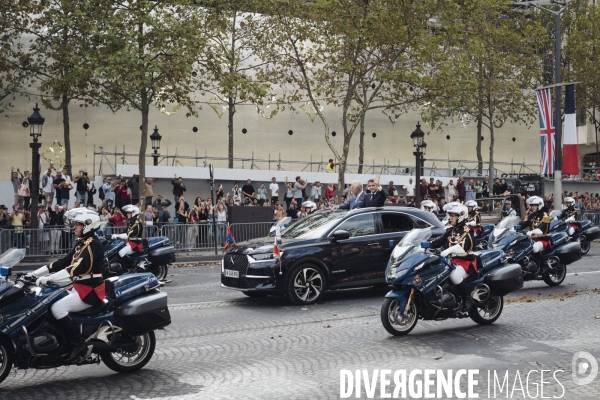 Visite du Roi Charles III à Paris