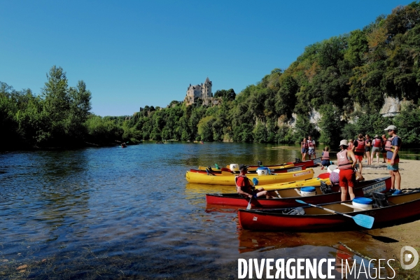 Descente de la Dordogne en Canoé