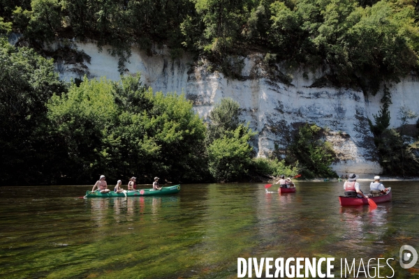 Descente de la Dordogne en Canoé