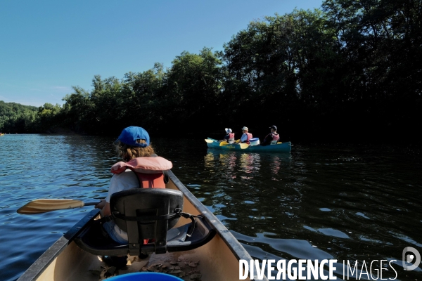 Descente de la Dordogne en Canoé