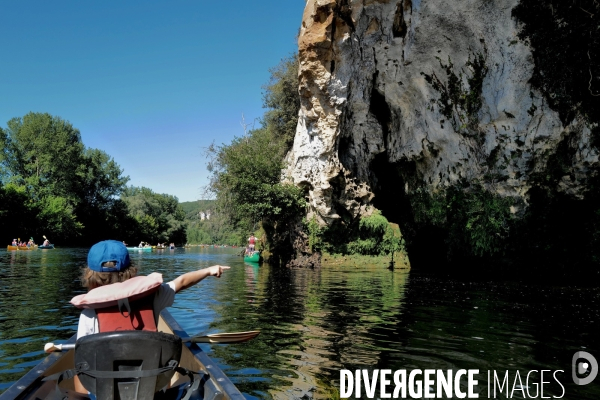 Descente de la Dordogne en Canoé