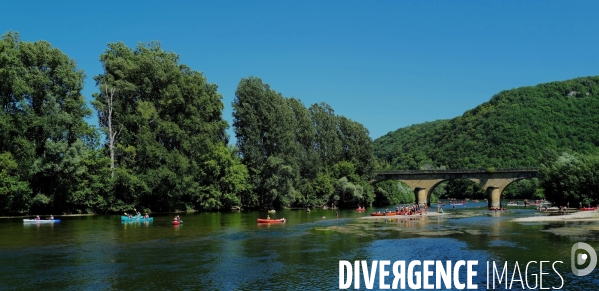 Descente de la Dordogne en Canoé