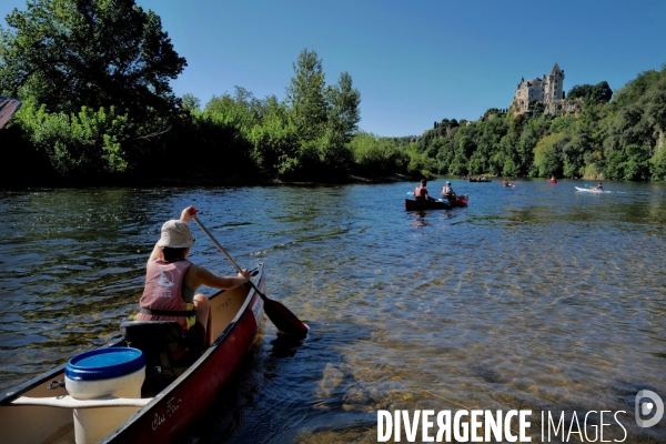 Descente de la Dordogne en Canoé