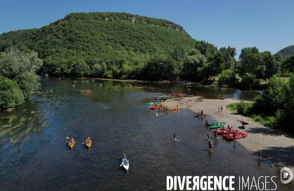 Descente de la Dordogne en Canoé