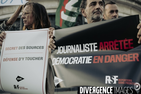 Rassemblement de soutien à Ariane Lavrilleux