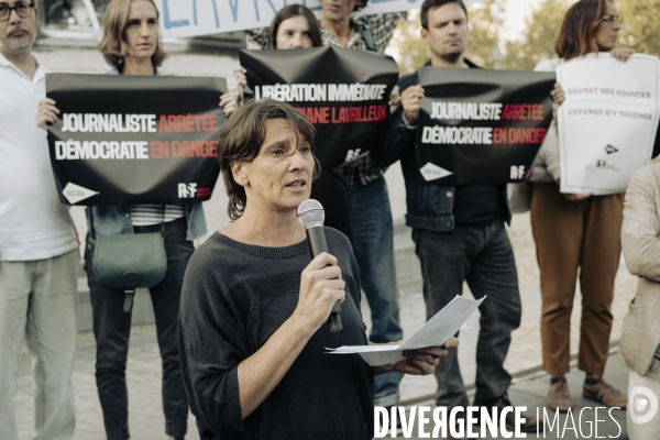 Rassemblement de soutien à Ariane Lavrilleux