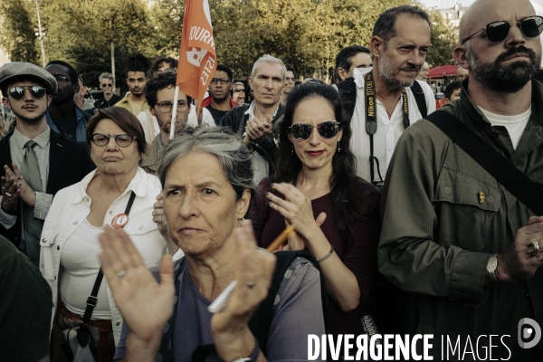 Rassemblement de soutien à Ariane Lavrilleux