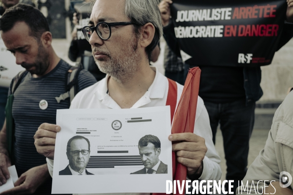 Rassemblement de soutien à Ariane Lavrilleux