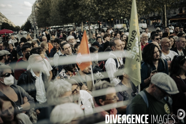 Rassemblement de soutien à Ariane Lavrilleux