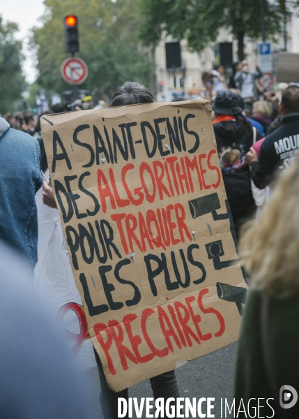 Marche contre les violences policieres et le racisme. 