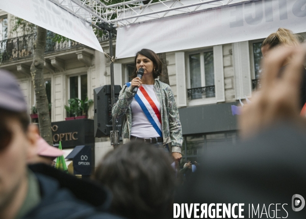 Marche contre les violences policieres et le racisme. 