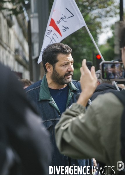Marche contre les violences policieres et le racisme. 