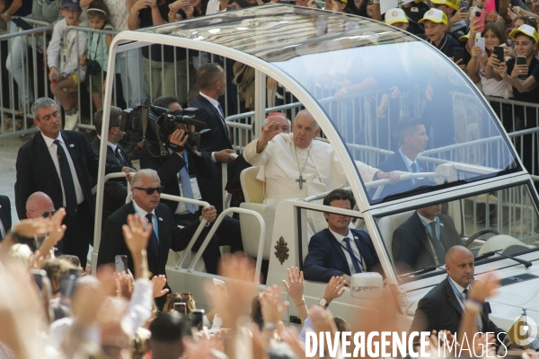 Le Pape au stade vélodrome