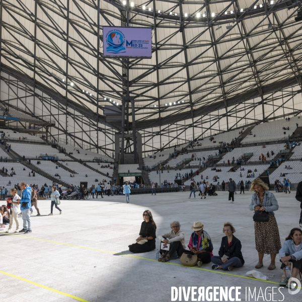 Le Pape au stade vélodrome