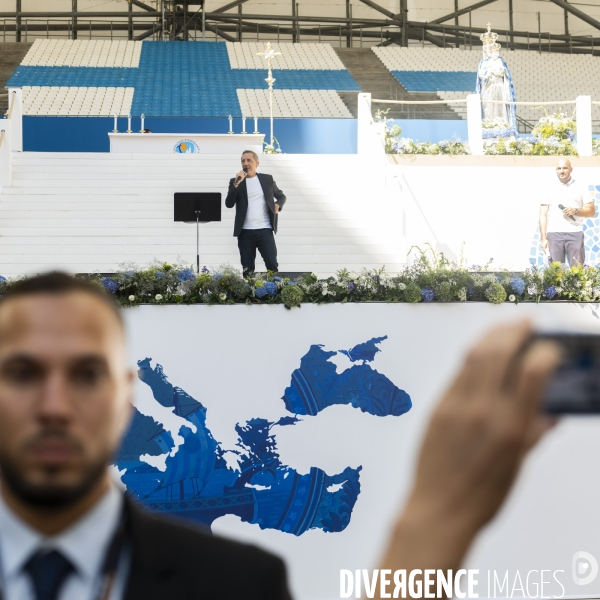 Le Pape au stade vélodrome