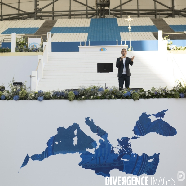 Le Pape au stade vélodrome