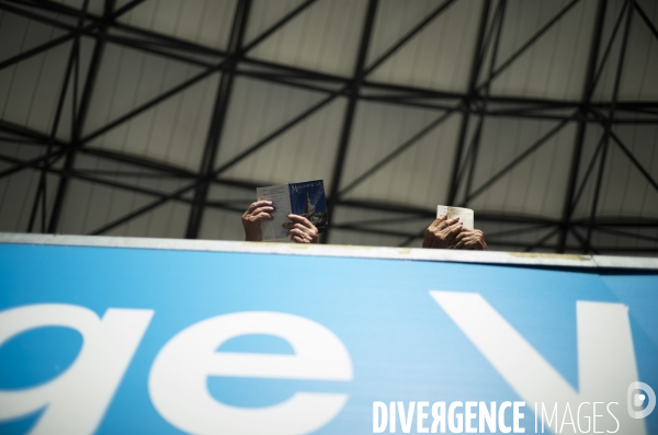 Le Pape au stade vélodrome