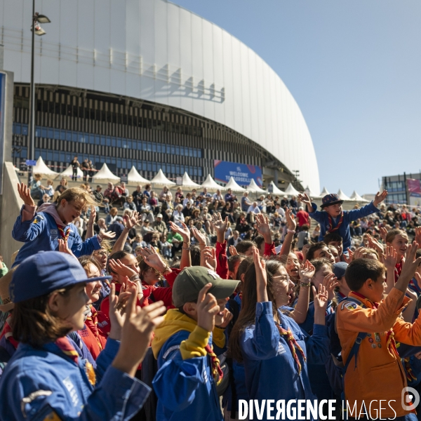 Le Pape au stade vélodrome