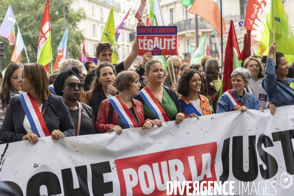 Manifestation contre les violences policieres