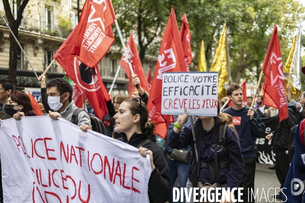 Manifestation contre les violences policieres