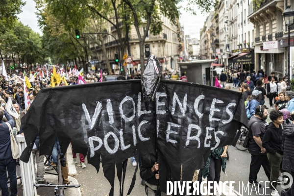 Manifestation contre les violences policieres