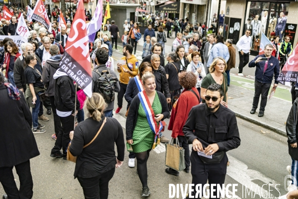 Manifestation contre les violences policieres