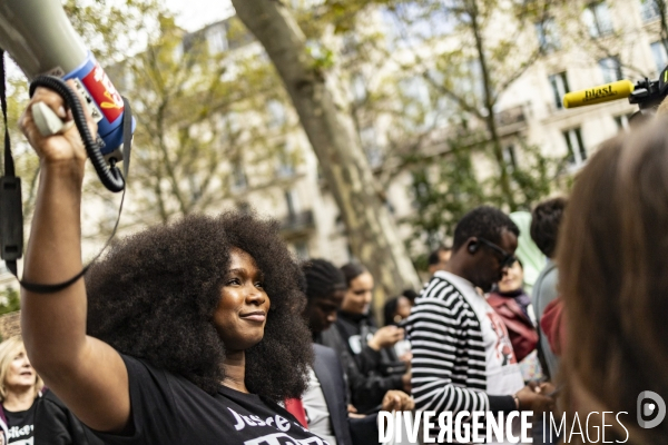 Manifestation contre les violences policieres