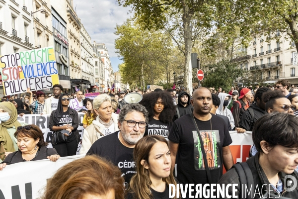 Manifestation contre les violences policieres