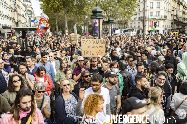 Manifestation contre les violences policieres