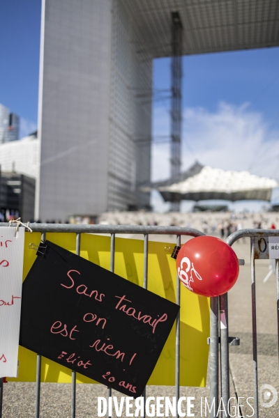 Journee de mobilisation CGT et meeting de Sophie Binet