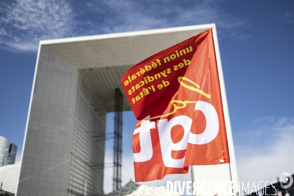 Journee de mobilisation CGT et meeting de Sophie Binet
