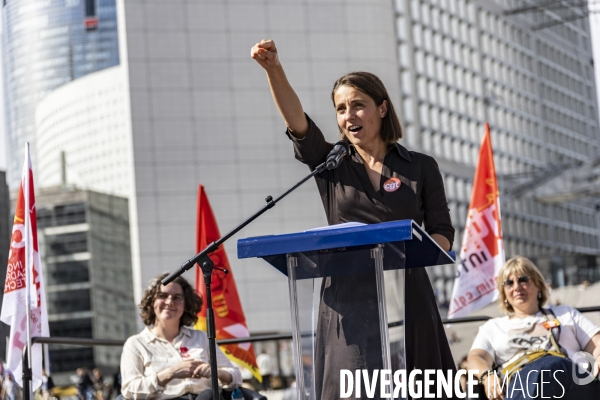 Journee de mobilisation CGT et meeting de Sophie Binet