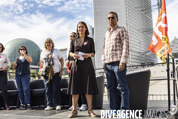 Journee de mobilisation CGT et meeting de Sophie Binet