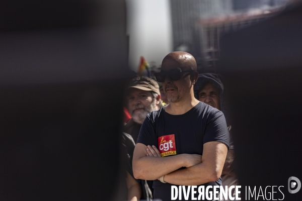 Journee de mobilisation CGT et meeting de Sophie Binet