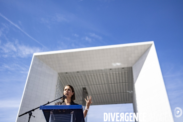 Journee de mobilisation CGT et meeting de Sophie Binet