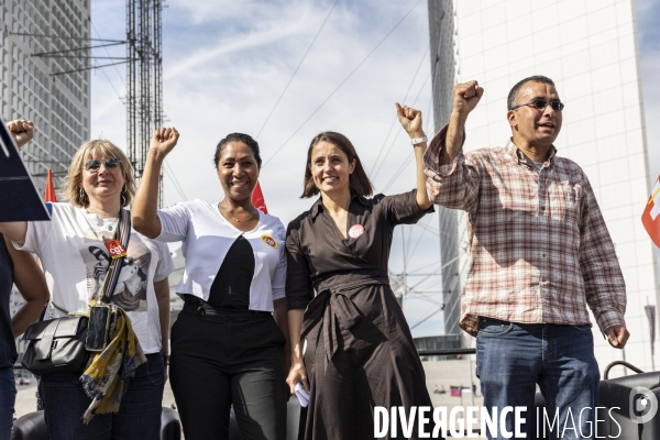 Journee de mobilisation CGT et meeting de Sophie Binet