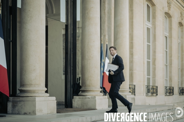 Conseil de planification écologique à l’Elysée.