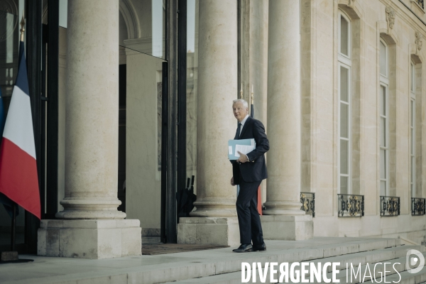 Conseil de planification écologique à l’Elysée.