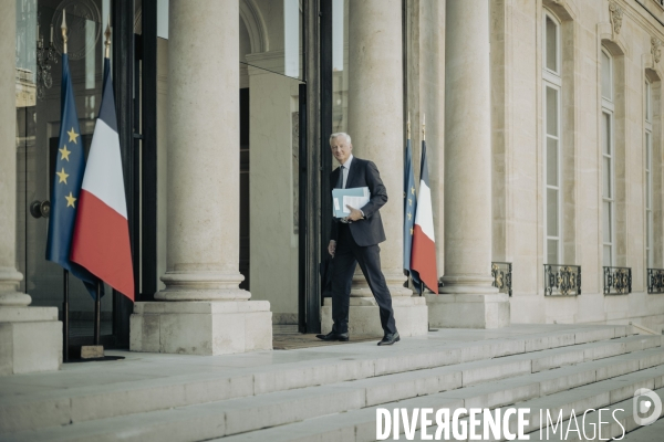 Conseil de planification écologique à l’Elysée.