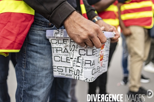 Des salaries de Clestra à Bercy