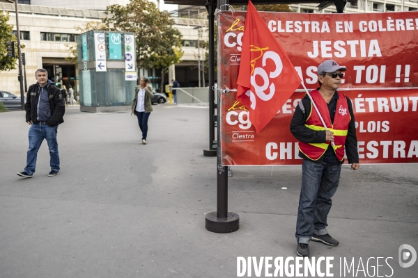 Des salaries de Clestra à Bercy